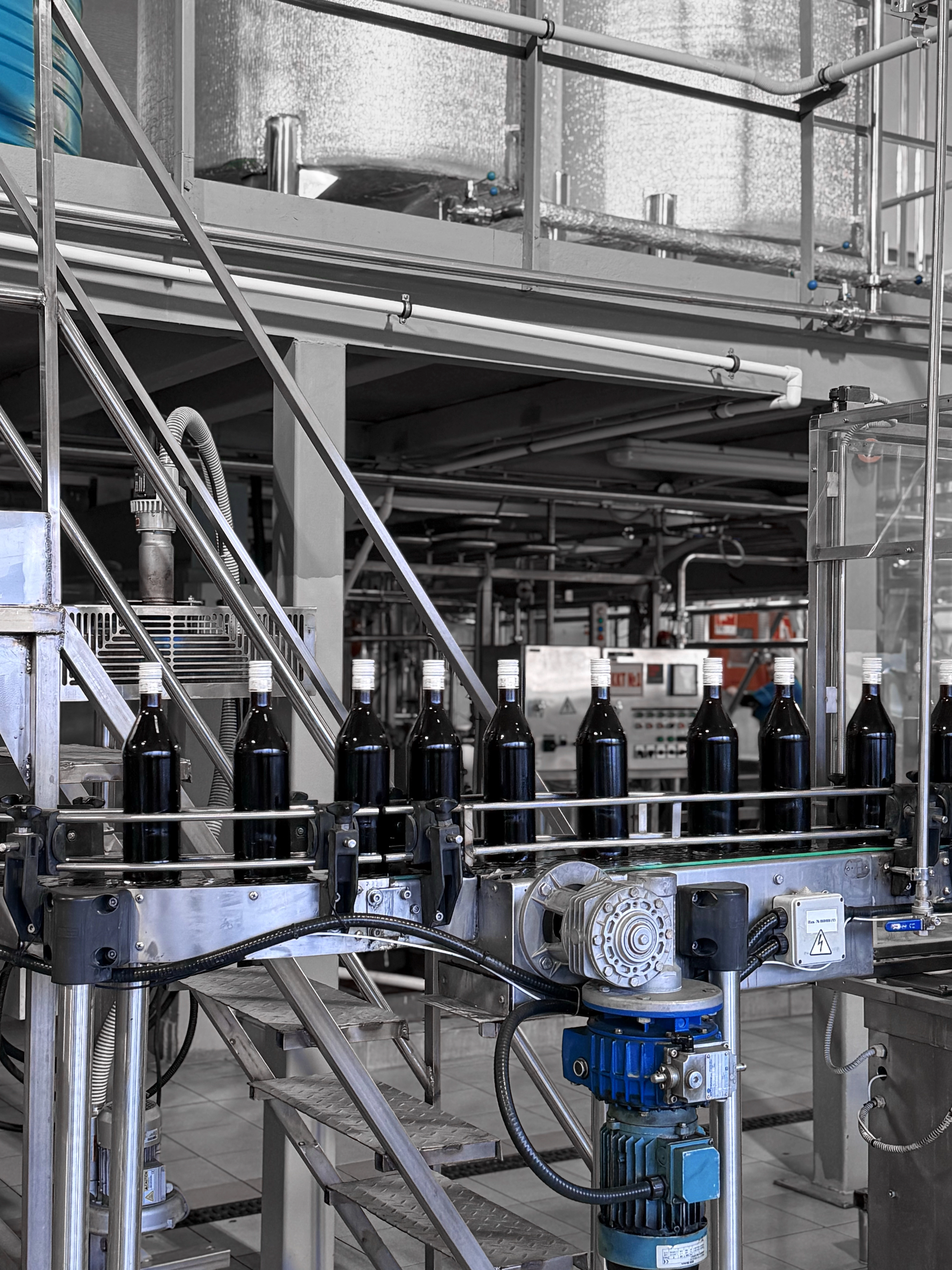 Процесс розлива